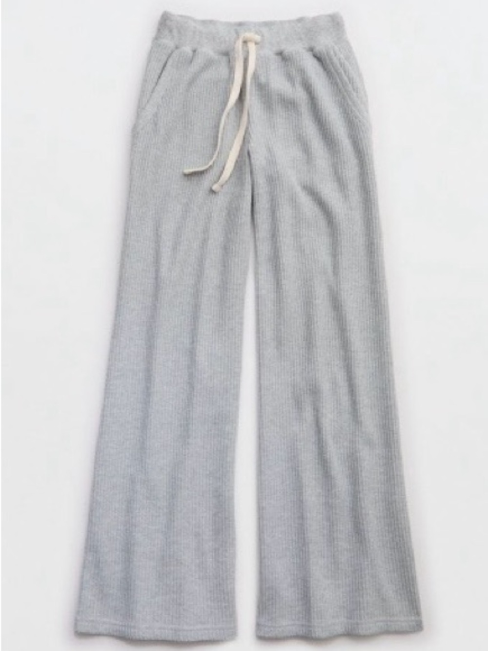 Women’s Aerie Waffle Trousers - Picture 2 of 2